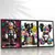 Quadro Trio Sala Street Art Boneco X