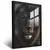 Quadro Sala Leão Negro Olhos Azuis - comprar online