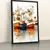 Quadro Casa de Praia Barcos Abstratos