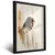 Quadro Sala Jesus Perfil Dourado - comprar online