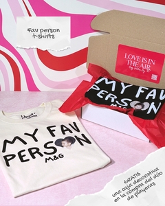 Boyfriend/Girlfriend My Fav Person T-Shirts #4 - comprar en línea