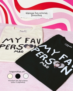 Boyfriend/Girlfriend My Fav Person T-Shirts #4 en internet