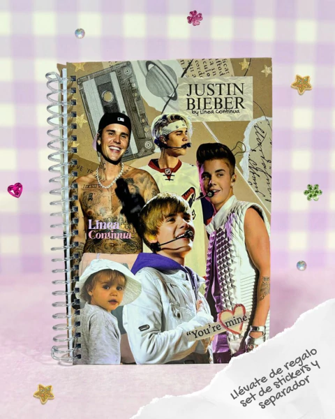 Justin Bieber Notebook - comprar en línea