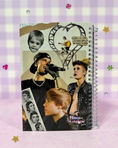 Justin Bieber Notebook en internet