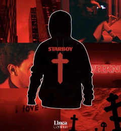 The Weeknd Starboy Basic Sweatshirt/Hoodie - comprar en línea
