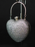 CLUTCH FORMA CORAZON CON BRILLOS