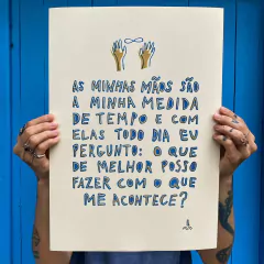 as minhas mãos