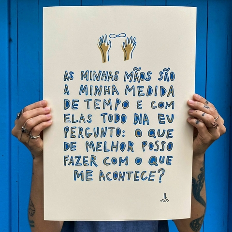 as minhas mãos
