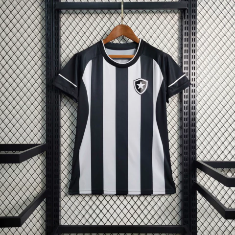 Camisa Botafogo Feminina 2023 - Preto + Branco