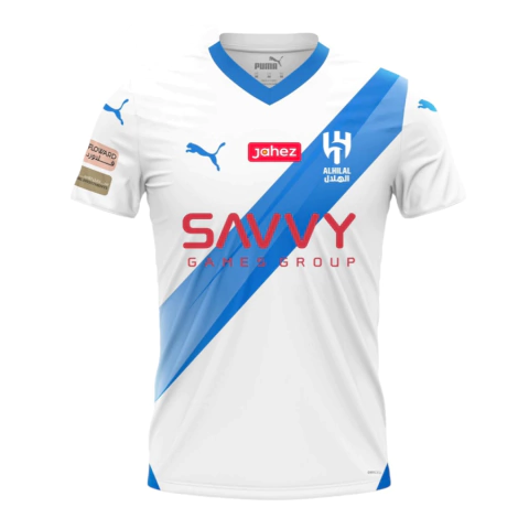 Camisa Al Hilal FC Away 23/24 Torcedor Masculino - Branco