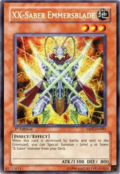 XX-Saber Emmersblade Yugioh Tcg - comprar en línea