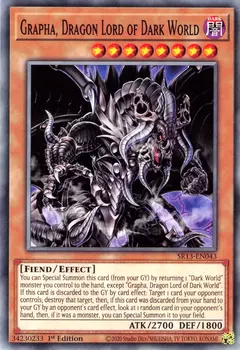 Grapha Dragon Lord of Dark World Yugioh Tcg - comprar en línea