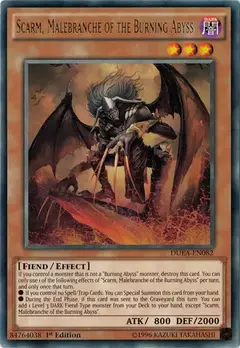 Scarm Malebranche of the Burning Abyss Yugioh Tcg - comprar en línea