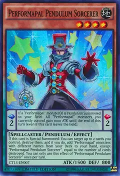 Performapal Pendulum Sorcerer Yugioh Tcg - comprar en línea