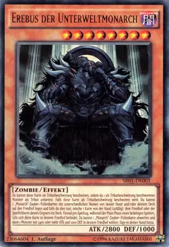 Erebus the Underworld Monarch Yugioh Tcg - comprar en línea