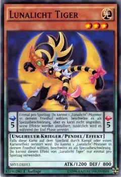 Lunalight Tiger Yugioh Tcg - comprar en línea