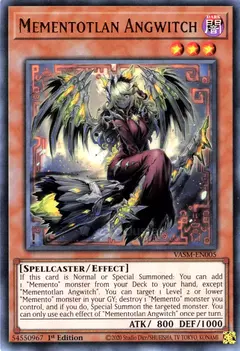 Mementotlan Angwitch Yugioh Tcg - comprar en línea