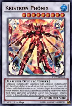 Crystron Phoenix Yugioh Tcg - comprar en línea