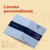 Livretos personalizados (mín. 5 und.)