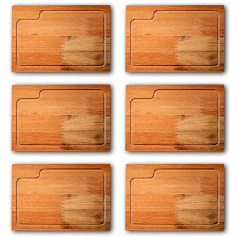 Set Plato de Madera Holz 30x20 - comprar online