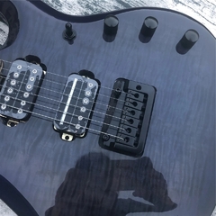 Guitarra Music JP6 John Petrucci Translucid Flamed Black Replica Chinesa - comprar online