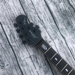 Guitarra Music JP6 John Petrucci Translucid Flamed Black Replica Chinesa - loja online