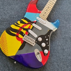 Guitarra Elétrica Stratocaster Eric Clapton Crash 3 Replica Chinesa