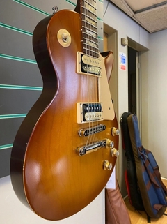 Guitarra Elétrica Les Paul Tribute Satin Honey Burst Replica Chinesa