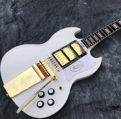 Guitarra Elétrica Sg Custom Shop 1963 Classic White Replica Chinesa
