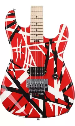 Guitarra Charvel EVH Eddie Van Halen Frankstein Red/Black Replica Chinesa - comprar online