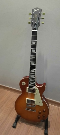 Guitarra Elétrica Les Paul Standard Iced Tea 59 Plain Top Replica Chinesa - Guitarras Chinesas Instrumentos Musicais e Acessórios