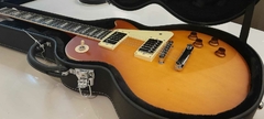 Guitarra Elétrica Les Paul Standard Iced Tea 59 Plain Top Replica Chinesa na internet