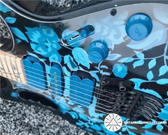 Guitarra Ibanez Jem 77P BFP Blue Floral Pattern Steve Vai Replica Chinesa - comprar online