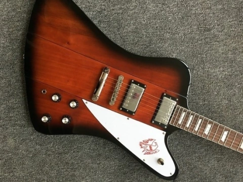 Guitarra Elétrica Firebird Custom Vintage Sunburst Replica Chinesa