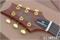 Guitarra PRS Custom 24 Cherry Sunburst Replica Chinesa - loja online