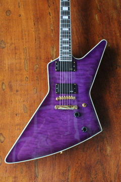 Guitarra Elétrica Custom Explorer M2M Purple Pro Replica Chinesa na internet