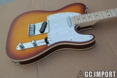 Guitarra Elétrica Telecaster Custom Classic Sunburst Replica Chinesa - comprar online