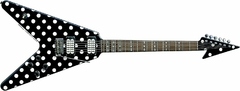 Guitarra Jackson Custom Shop Randy Rhoads Flying V Sandoval Polka Dot Replica Chinesa