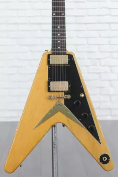 Guitarra Elétrica Flying V Custom Korina 1958 Reissue Replica Chinesa - Guitarras Chinesas Instrumentos Musicais e Acessórios