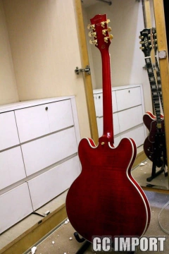 Guitarra Elétrica Custom Shop Es 335 Cherry Red Bigsby Replica Chinesa na internet