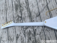 Imagem do Guitarra Jackson Custom Shop Randy Rhoads RR 1.5 RR3 Ivory with Black Pinstripes Replica Chinesa