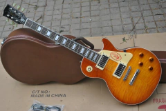 Guitarra Elétrica Les Paul Standard Iced Tea 59 Replica Chinesa - comprar online