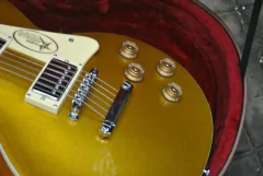 Guitarra Elétrica Les Paul Custom Shop Gold Top 1957 Vos Replica Chinesa na internet