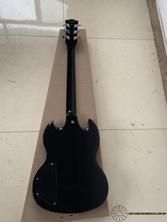 Guitarra Elétrica Sg Custom Black Tony Iommi Replica Chinesa - loja online