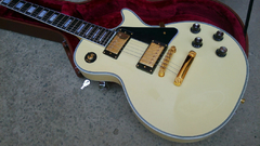 Guitarra Elétrica Les Paul Custom Shop Cream White Replica Chinesa - comprar online