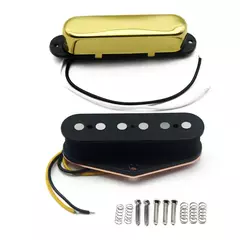 Receba Instalado - Conjunto de 2 Captadores Fleor Vintage Alnico 5 Singles Para Telecasters na internet