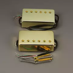 Receba Instalado - Conjunto de 2 Captadores Humbucker Fleor Ceramicos Para Guitarras Les Paul e Similares - comprar online