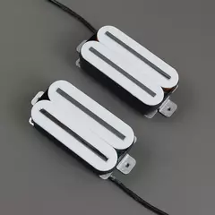 Receba Instalado - Conjunto de 2 Captadores Humbucker Fleor PowerBlade Rails Com Saída Alta na internet