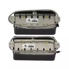 Imagem do Receba Instalado - Conjunto de 2 Captadores Humbucker Fleor Alnico 5 Para Guitarras Les Paul e Similares