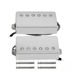 Receba Instalado - Conjunto de 2 Captadores Humbucker Fleor Alnico 5 Para Guitarras Les Paul e Similares na internet